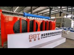 मिट्टी की ईंट बनाने वाली मशीन सामने ग्रिड एक्सट्रूडिंग मिक्सर