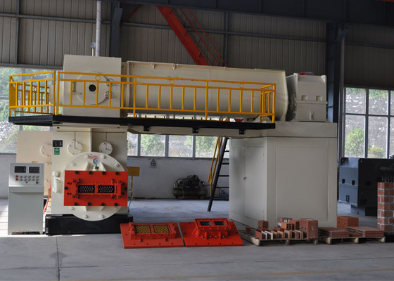 खोखले मिट्टी पूरी तरह से स्वचालित ईंट बनाने की मशीन वैक्यूम Extruding