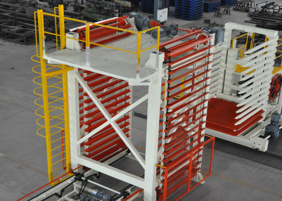 सामग्री पूर्ण स्वचालित लोडिंग और अनलोडिंग सिस्टम मशीन ईंट बनाने की लाइन के लिए