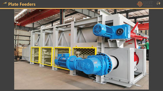 120 टन/घंटा चेन प्लेट बॉक्स फीडर मिट्टी ईंट बनाने वाली फैक्ट्री बॉक्स फीडिंग मशीन