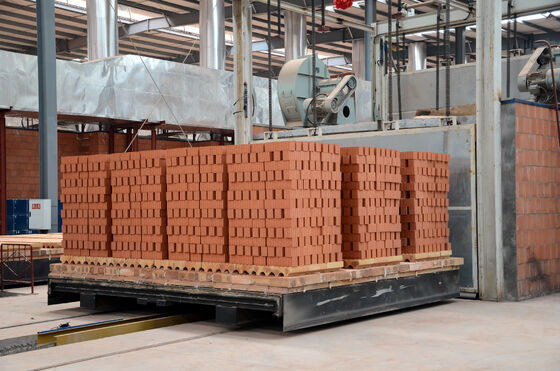 BBT पूर्ण स्वचालित मिट्टी ईंट सुरंग भट्टी कोयला गैस ईंधन फायरिंग और कुशल ईंट उत्पादन के लिए 4.6 मीटर आकार के साथ