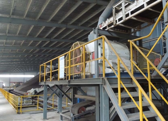 ईंट बनाने के लिए फाइन मिल रोल क्रशर मशीन 30 - 50t / h उत्पादन क्षमता