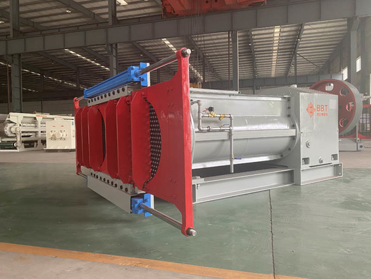आंदोलनकारी डबल दस्ता मिक्सर मशीन फ्रंट स्क्रीन एक्सट्रूडर 8900kg