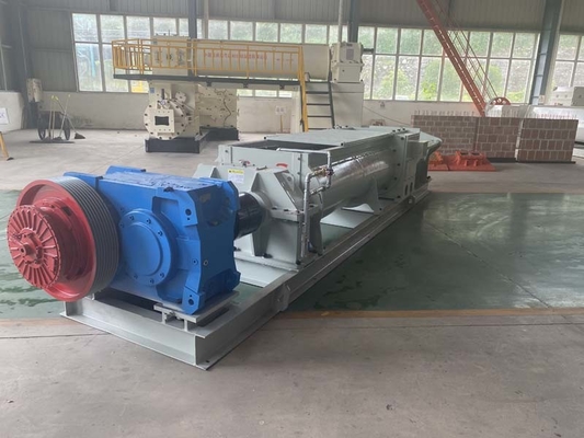 220V / 380V ब्रिक क्ले मिक्सिंग मशीन एक्सट्रूडर 30 - 40m3 / H क्षमता