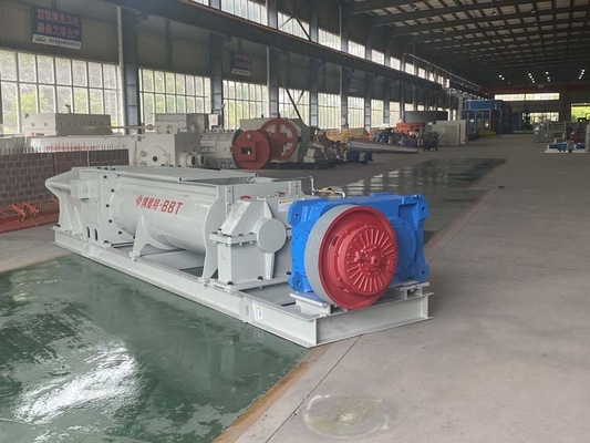 220V / 380V ब्रिक क्ले मिक्सिंग मशीन एक्सट्रूडर 30 - 40m3 / H क्षमता