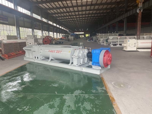ईंटों के लिए डबल दस्ता स्वचालित मिक्सिंग मशीन 220V / 380V क्ले मिक्सर