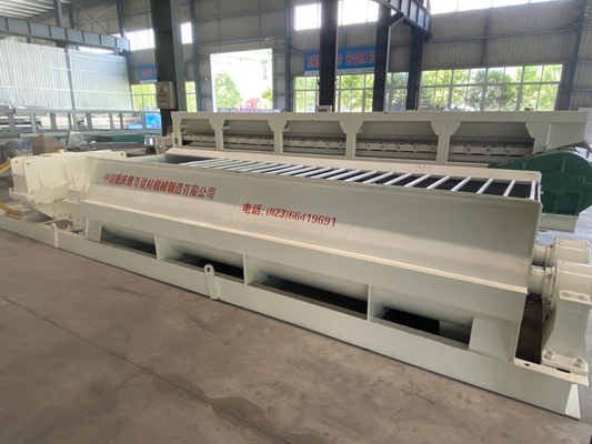 75KW डबल दस्ता पैडल मिक्सर 60 - 110T / H ट्विन स्क्रू मिक्सर क्रशिंग के लिए:
