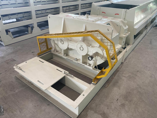 75KW डबल दस्ता पैडल मिक्सर 60 - 110T / H ट्विन स्क्रू मिक्सर क्रशिंग के लिए: