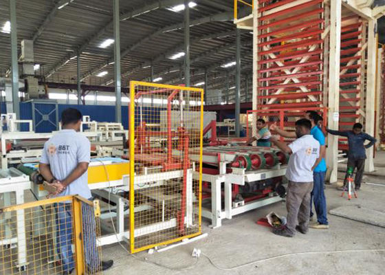 क्ले ईंट ड्रायर ऑटो लोडिंग अनलोडिंग सिस्टम मशीन स्वचालित ISO9001 प्रमाणित