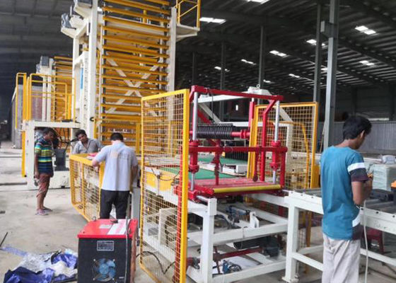 क्ले ईंट ड्रायर ऑटो लोडिंग अनलोडिंग सिस्टम मशीन स्वचालित ISO9001 प्रमाणित