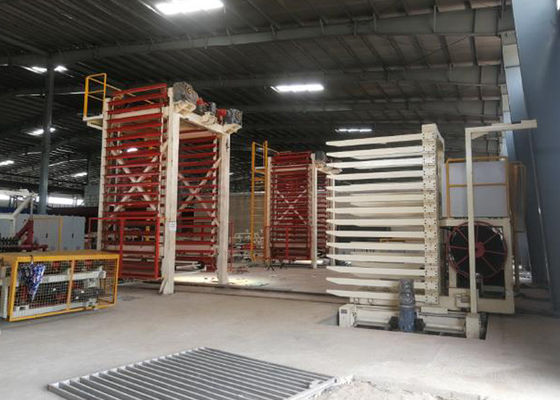 ऑटो क्ले ईंट ड्रायर मशीन 100000 पीसी आउटपुट दो बार सेटिंग फायरिंग के लिए