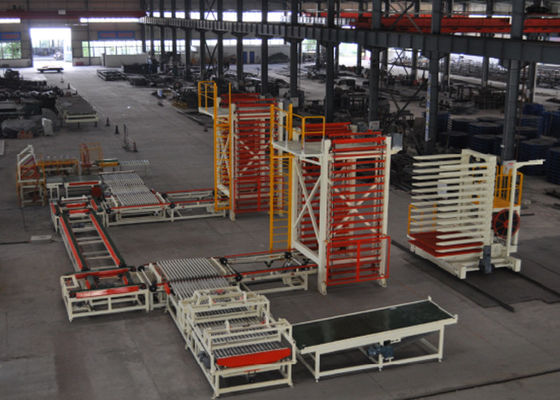 ऑटो क्ले ईंट ड्रायर मशीन 100000 पीसी आउटपुट दो बार सेटिंग फायरिंग के लिए