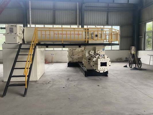 EV60A कार्बन स्टील वैक्यूम एक्सट्रूडर क्ले ब्रिक बनाने की मशीन मिक्सिंग टूथ
