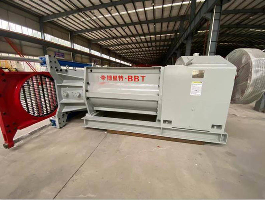 फ्रंट ग्रिड मिक्सर स्वचालित ब्लॉक बनाने की मशीन 220V / 380V क्षमता 90-130 टी / एच