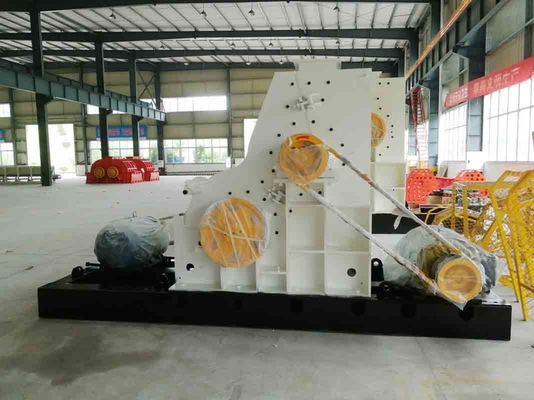 220V / 380V खनिज प्रसंस्करण उपकरण डबल रोलर कोल्हू हैमर मिल