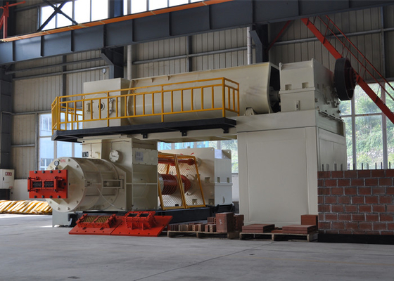 पूरी तरह से स्वचालित ठोस खोखले ब्लॉक ईंट बनाने की मशीन वैक्यूम Extruding