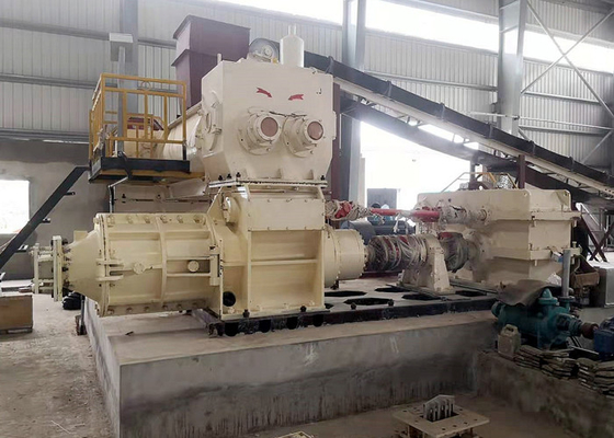 फ्लाई ऐश स्वचालित ईंट बनाने की मशीन वैक्यूम एक्सट्रूडिंग क्ले ब्लॉक मशीन