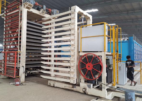 290KW स्वचालित मिट्टी ईंट ड्रायर मशीन मृदा ब्लॉक सुखाने कक्ष प्रणाली