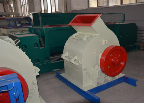 मिट्टी ईंट बनाने संयंत्र 132kw के लिए हथौड़ा रोलर कोल्हू मशीन