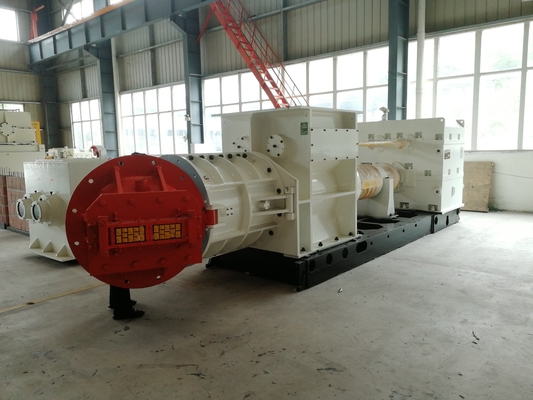 सुरंग ड्रायर ईंट वैक्यूम एक्सट्रूडर ब्लॉक मोल्डिंग मशीन 100000 क्षमता के साथ