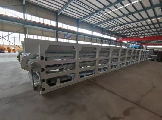 खोखले ब्लॉक बनाने की लाइन के लिए बड़ी क्षमता वाले स्टील प्रकार के बॉक्स फीडर मिट्टी के बॉक्स फीडर