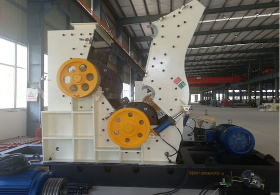 मिट्टी और पत्थर कुचलने के लिए ऊर्जा की बचत करने वाला डुअल मोटर स्वचालित 90-120 t/h डुअल-रोटर हैमर क्रशर