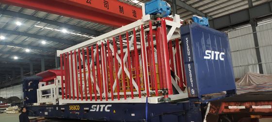 सिंगल लेयर ड्रायर चैंबर ईंट लोड और अनलोडिंग उपकरण