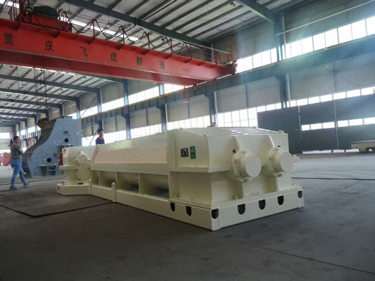 मिट्टी ईंट बनाने का संयंत्र मिश्रण उपकरण क्षमता 120 टन प्रति घंटा बीबीटी से डबल शाफ्ट एक्सट्रूडिंग मिक्सर