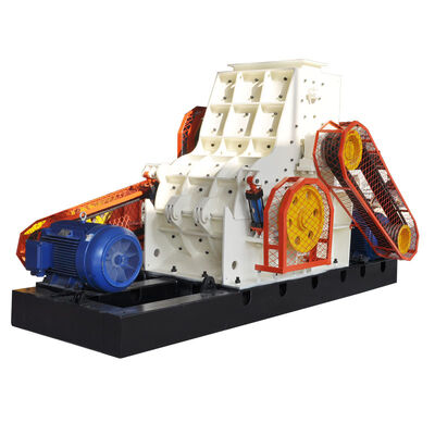 मिट्टी की ईंट बनाने के उद्योग के लिए डबल दांतेदार रोलर उच्च गति घूमने वाला हथौड़ा कोल्हू