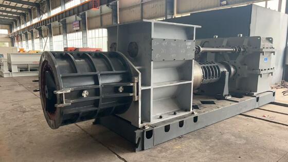 स्वचालित वैक्यूम एक्सट्रूडर मिट्टी ईंट बनाने की मशीन, 100,000 पीसी/दिन की क्षमता के साथ