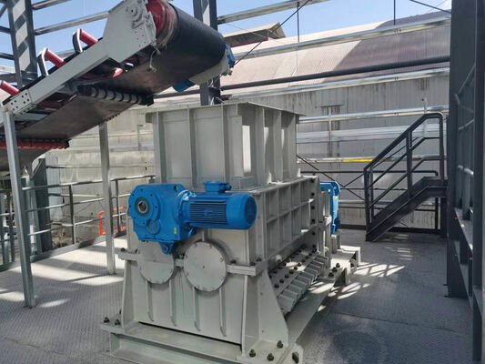 30 से 120 टन/घंटा ग्रे डबल टूथ रोलर क्रशर कच्चा माल मिट्टी की ईंट बनाने के लिए BBT निर्माता से