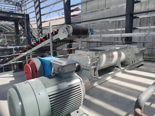 30 से 120 टन/घंटा ग्रे डबल टूथ रोलर क्रशर कच्चा माल मिट्टी की ईंट बनाने के लिए BBT निर्माता से